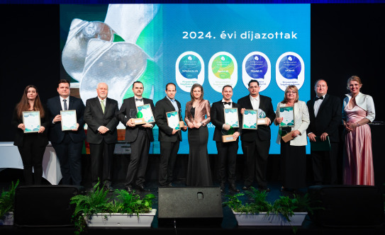 A KSZGYSZ díjazta a hazai környezetipar területén kiemelkedő eredményeket felmutató cégeket és személyeket